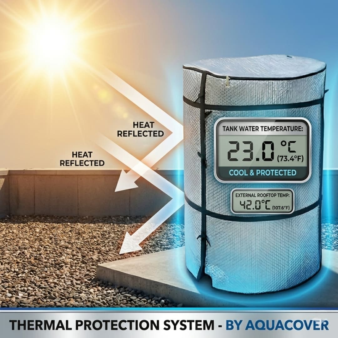 Water Tank Thermal Cover β Heat & UV Protection to Keep Water Cool