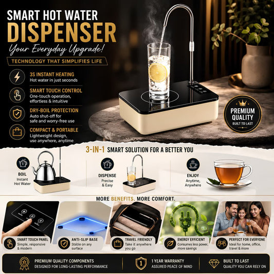 Smart Instant Hot Water Dispenser – Adjustable Temperature Water Boiler